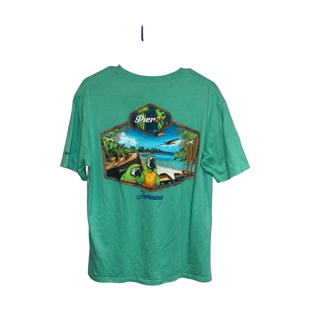 Pier 27 | Green Short Sleeve Tee •